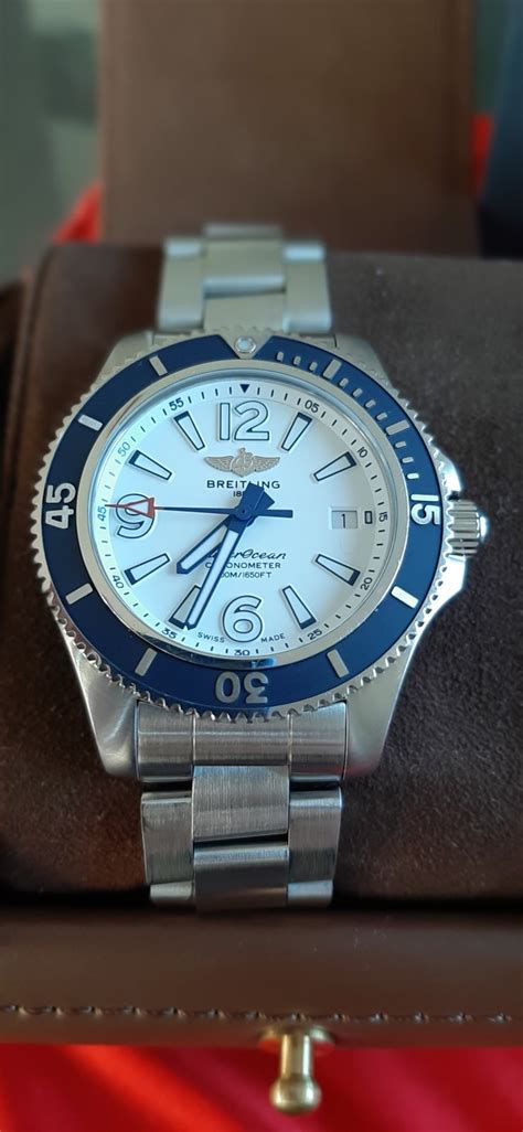 breitling superocean weiss|Breitling Superocean vintage.